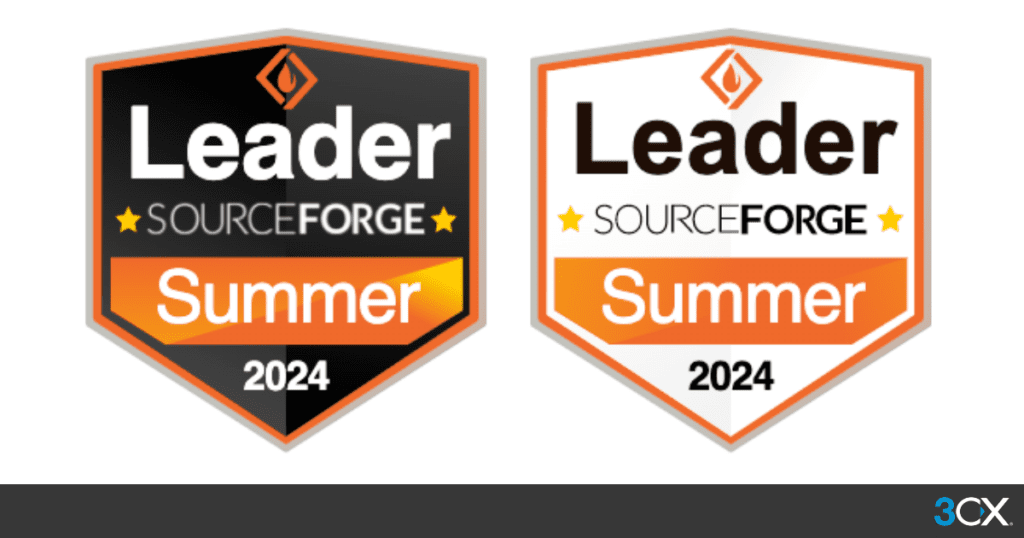 3CX Sourceforge Lleader Summer 2024