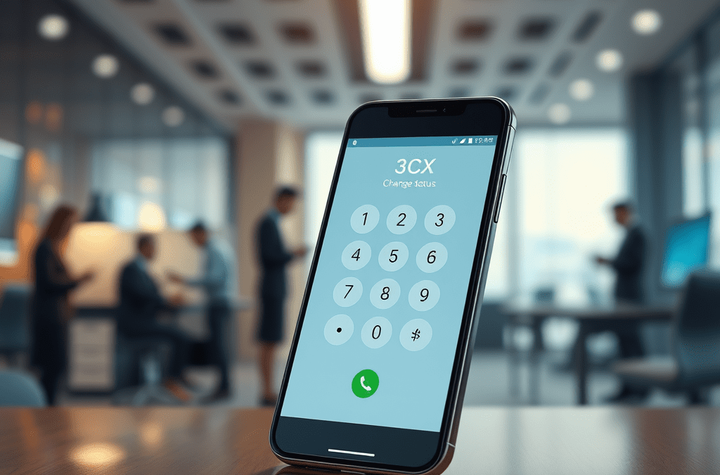 Quick Dial Code to Change 3CX Status